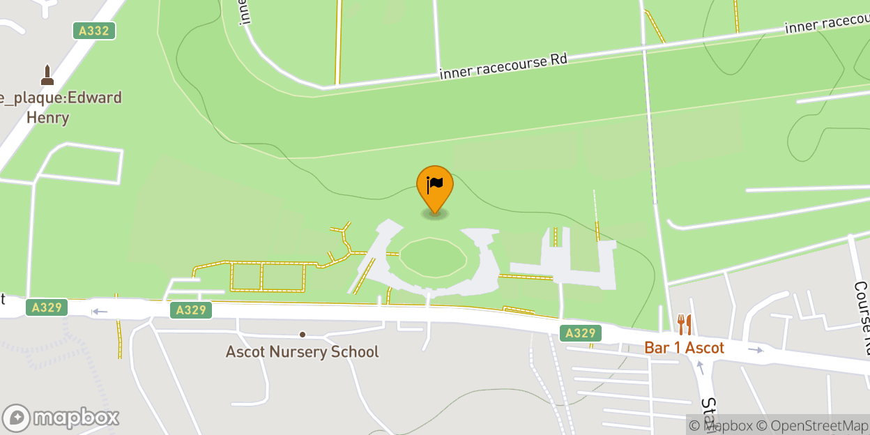 Map of Ascot Racecourse