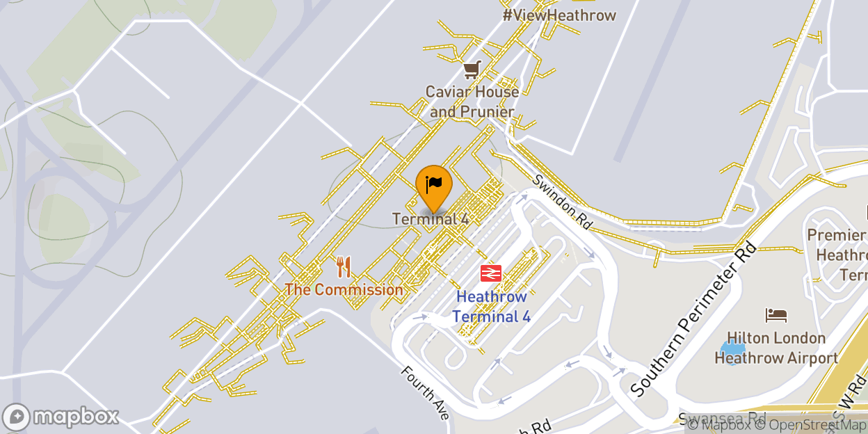 Map of Terminal 4