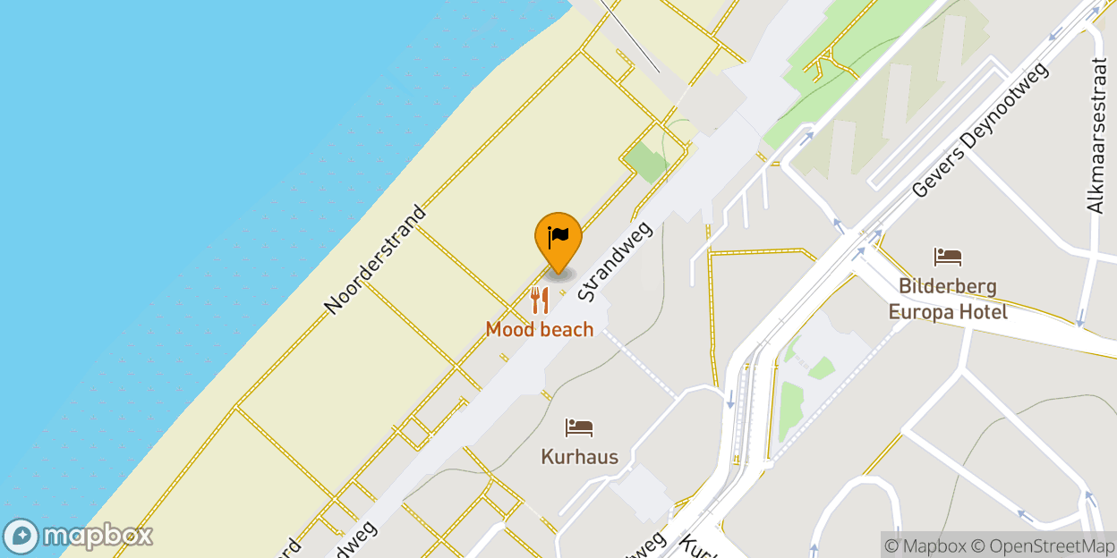 Map of Beachclub Peukie