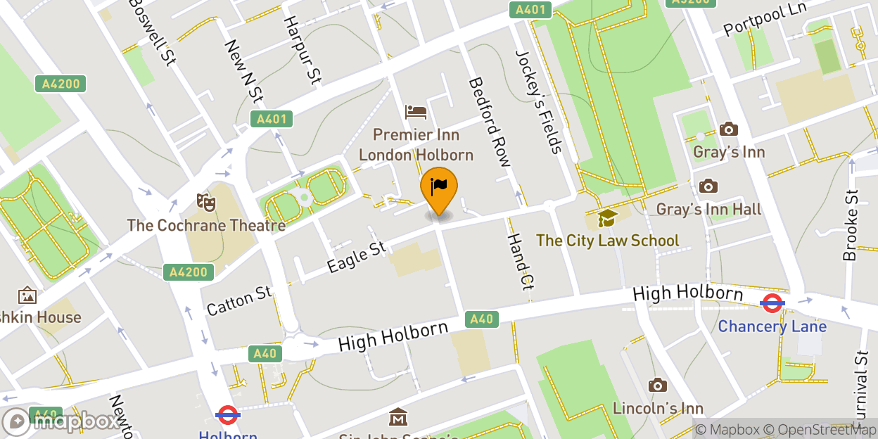 Map of Work.Life Holborn