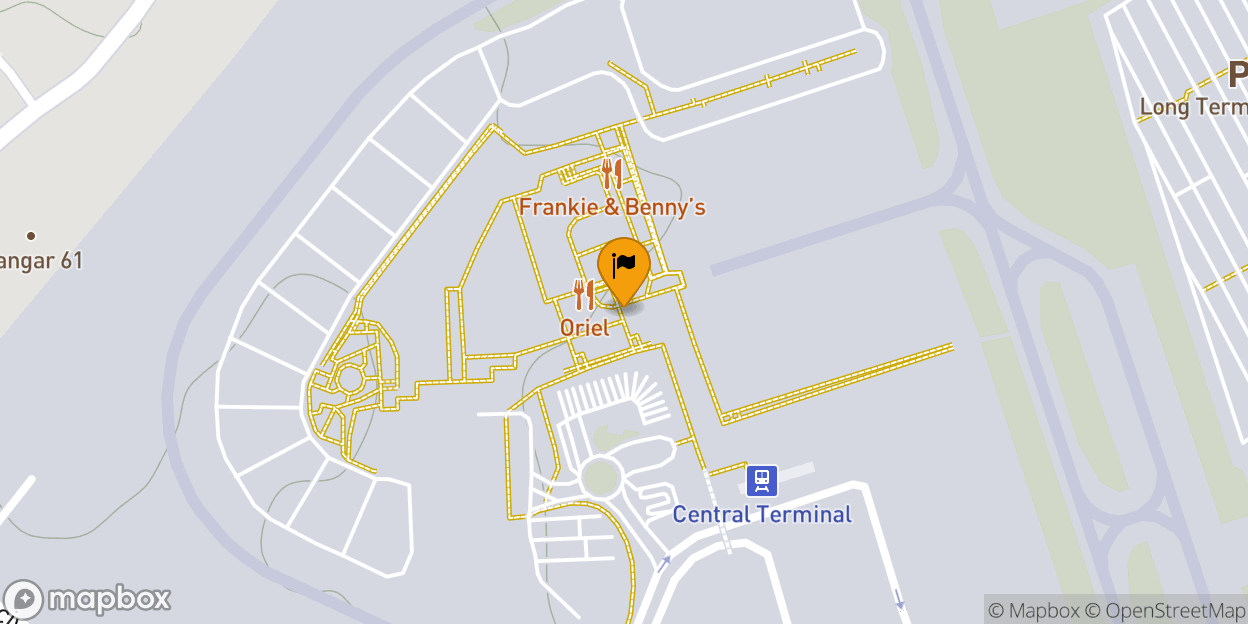 Map of London Luton Airport (LTN)